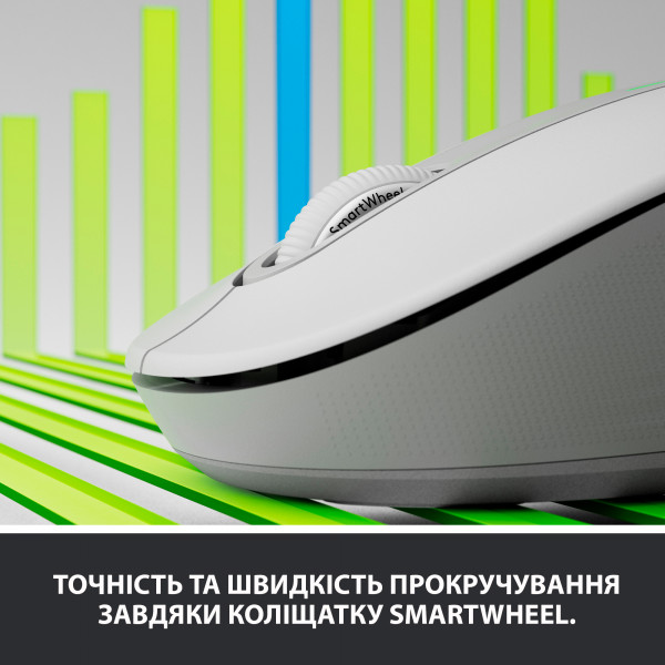 Фото - Мышь беспроводная Logitech Signature M650 L Left Wireless Mouse Off-White (910-006240)
