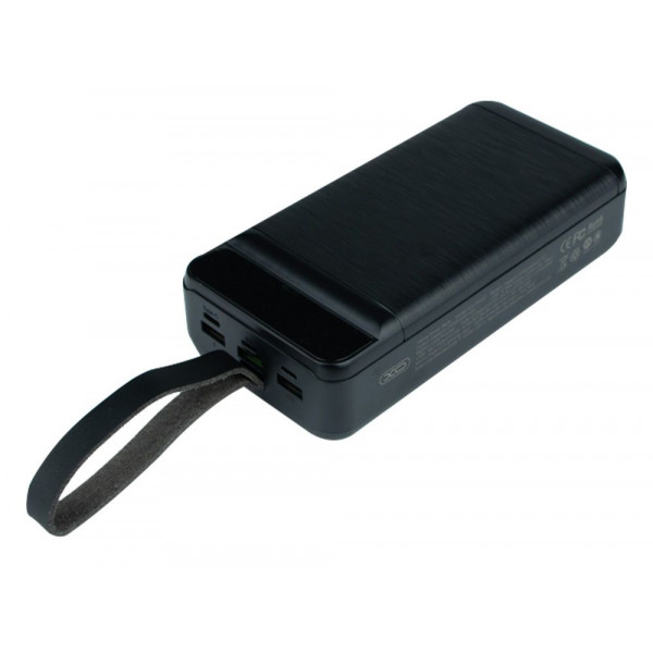 Фото - Батарея мобильная универсальная XO 40000mAh PD20W QC22.5W Black (PR157)
