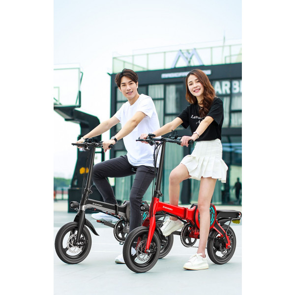 Фото - Уценка - Электровелосипед Zhengbu D8 Matt Series Black