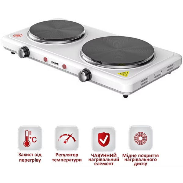 Фото - Плита электрическая настольная Prime Technics PEC 2528