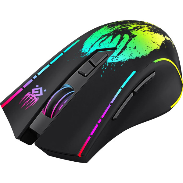 Фото - Мышь беспроводная игровая Defender Kronos GM-695 Black (52695)
