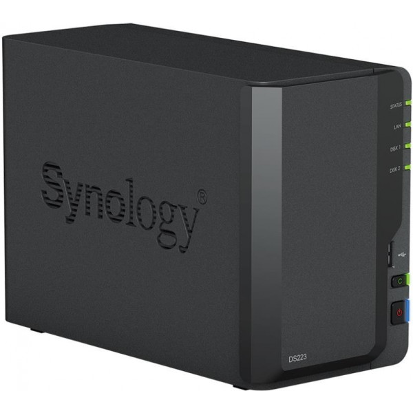 Фото - Сетевое хранилище без HDD Synology DS223