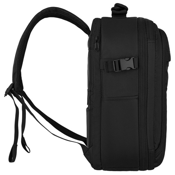 Фото - Рюкзак для ноутбука 2E Trek Cabin size EXP, 17/23л Black (2E-BPET-CABIN-BK)