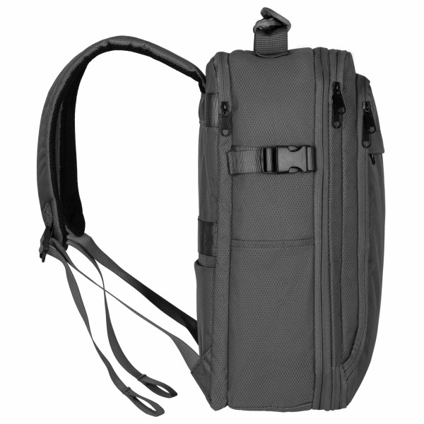 Фото - Рюкзак для ноутбука 2E Trek Cabin size EXP, 17/23л Gray (2E-BPET-CABIN-GR)