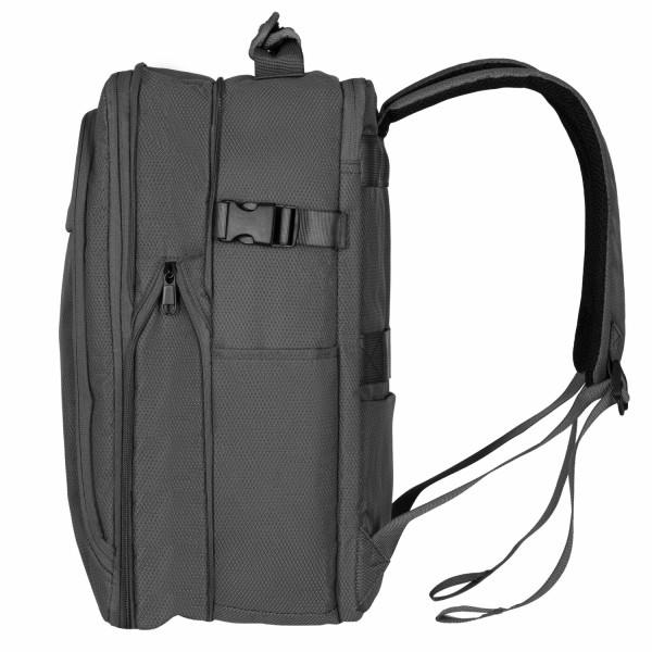 Фото - Рюкзак для ноутбука 2E Trek Cabin size EXP, 17/23л Gray (2E-BPET-CABIN-GR)