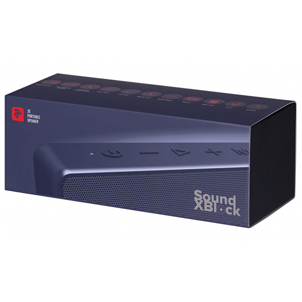 Фото - Портативная акустика 2E SoundXBlock Blue (2E-BSSXBWBL)