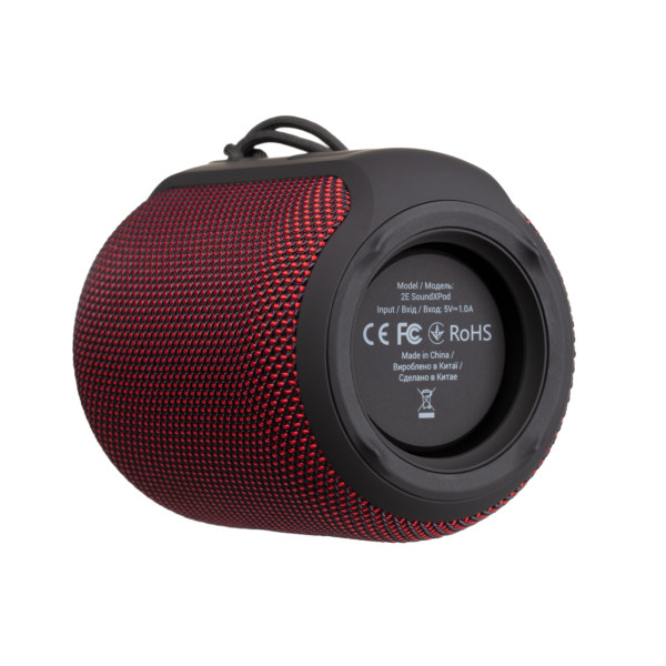 Фото - Портативная акустика 2E SoundXPod TWS MP3 Wireless Waterproof Red (2E-BSSXPWRD)