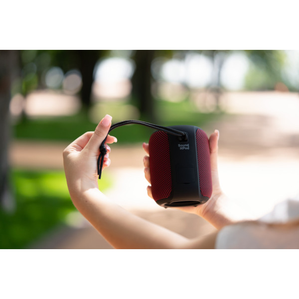 Фото - Портативная акустика 2E SoundXPod TWS MP3 Wireless Waterproof Red (2E-BSSXPWRD)