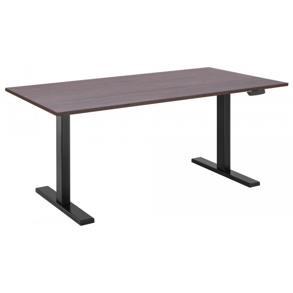 Фото - Стол компьютерный 2E 150х75 cм Wood Dark (2E-CE150WDARK-MOTORIZED)