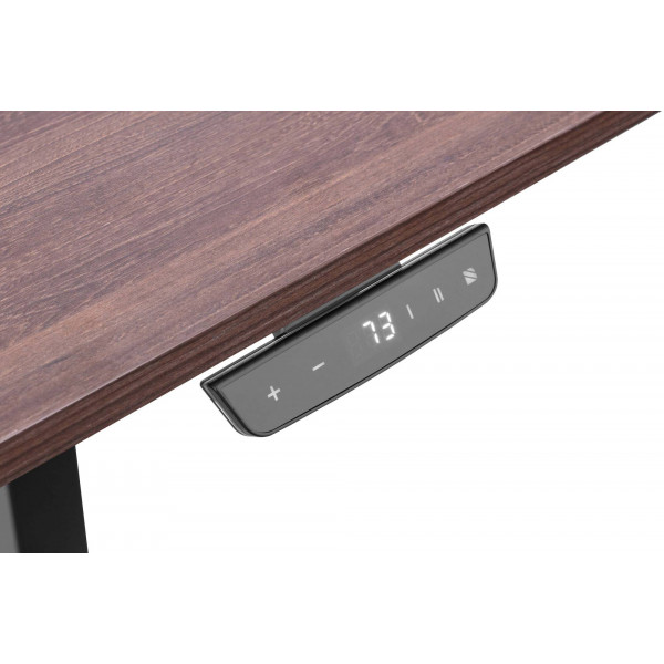 Фото - Стол компьютерный 2E 150х75 cм Wood Dark (2E-CE150WDARK-MOTORIZED)