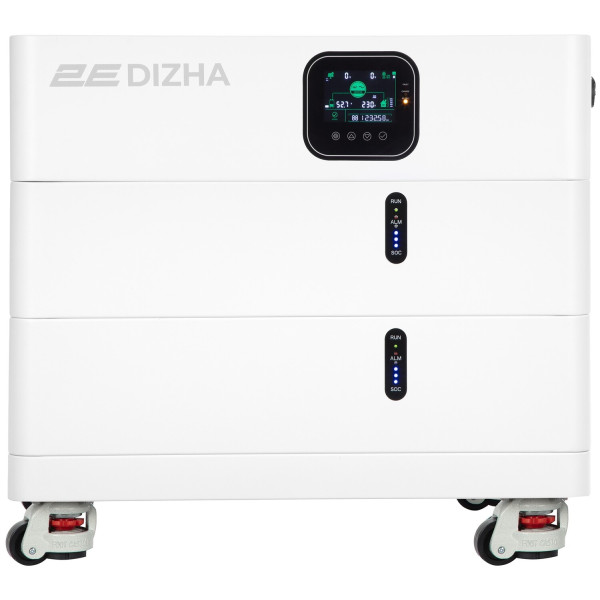 Фото - Система хранения энергии 2E PowerStation Dizha 10000 Вт 10.24 кВт/год, MPPT 11 кВт WiFi (2E-ESS-PSD10-10)