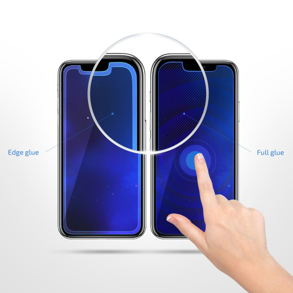 Фото - Защитное стекло для смартфона 2E for iPhone 17 Pro(6.3) 2.5D FCFG (2E-IP-17P-6.3-SMFCFG-BB)