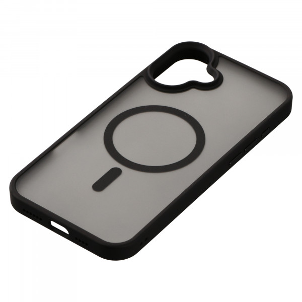 Фото - Уценка - Чехол для смартфона 2E Basic for iPhone 16, Soft Touch MagSafe Cover, Black (2E-IPH-16-OCLS-BK)