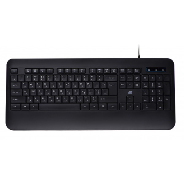 Фото - Клавиатура проводная 2E KS109 USB Black (2E-KS109UB)