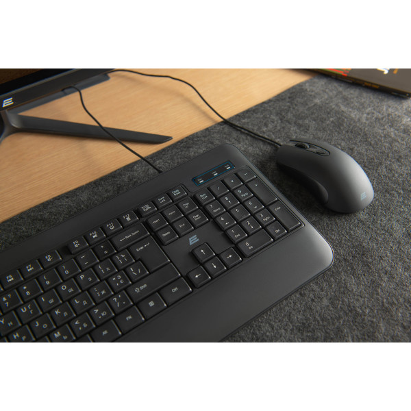 Фото - Клавиатура проводная 2E KS109 USB Black (2E-KS109UB)