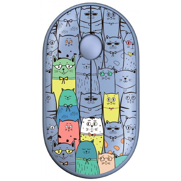 Фото - Мышь беспроводная 2E MF300 PETS:CATS Silent WL BT Blue (2E-MF300WPETSBL) Фото - Мышь беспроводная 2E MF300 PETS:CATS Silent WL BT Blue (2E-MF300WPETSBL)
