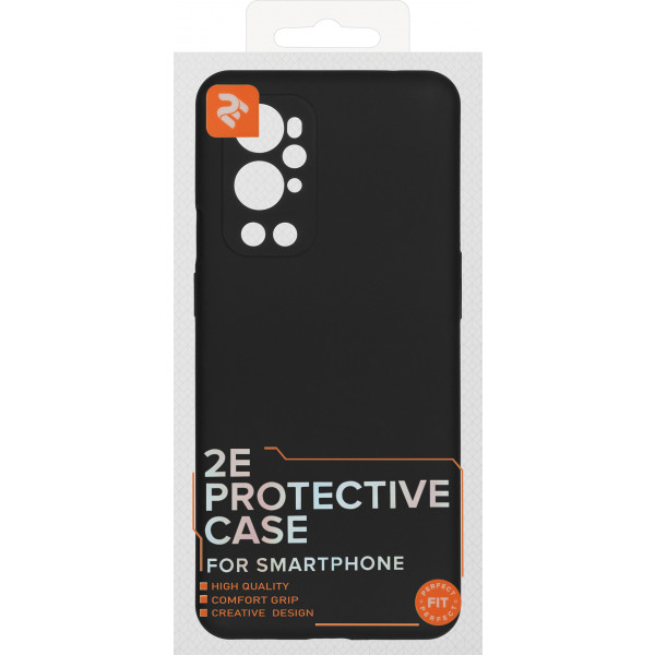 Фото - Чехол для смартфона 2E for OnePlus 9 Pro (LE2123) Solid Silicon Black (2E-OP-9PRO-OCLS-BK)