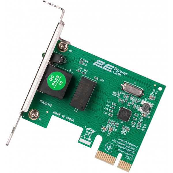 Фото - Сетевая карта LAN 2E PowerLink S310 PCI-Express (2E-S310)