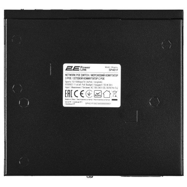 Фото - Коммутатор локальной сети (Switch) 2E PowerLink SP401F (2E-SP401F-2)