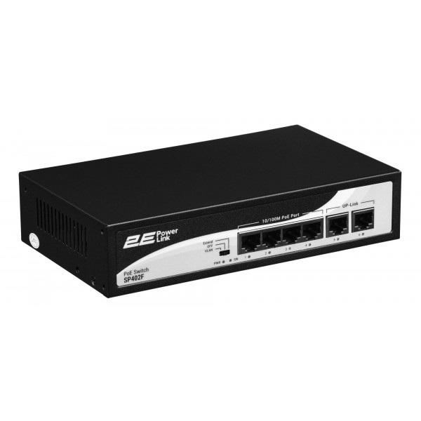 Фото - Коммутатор локальной сети (Switch) 2E PowerLink SP402F (2E-SP402F-2)