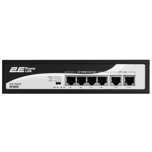 Фото - Коммутатор локальной сети (Switch) 2E PowerLink SP402F (2E-SP402F-2)