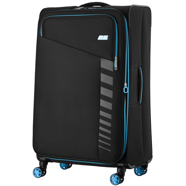 Фото - Чемодан 2E Trek 97/117л Black (2E-SPE-TREK-L-BK)