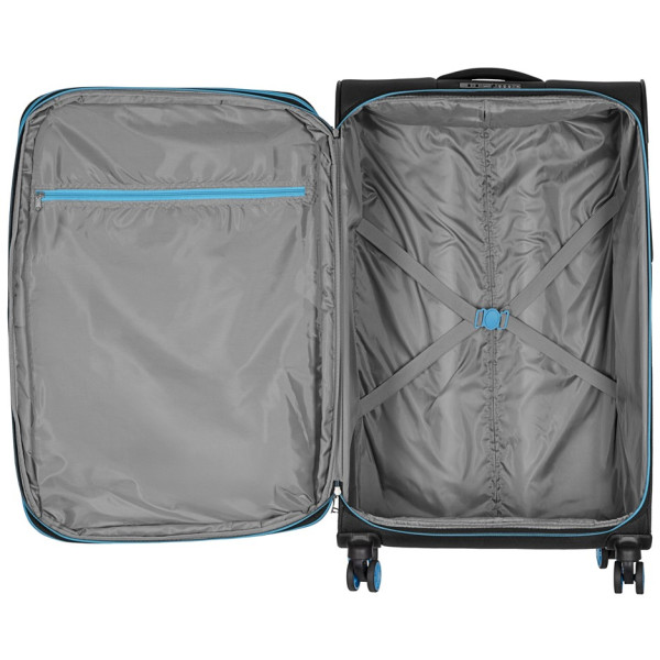 Фото - Чемодан 2E Trek 97/117л Black (2E-SPE-TREK-L-BK)