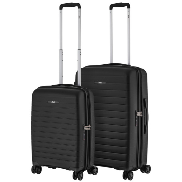 Фото - Чемодан 2E Aero 2 шт. (M+S) Black Фото - Чемодан 2E Aero 2 шт. (M+S) Black