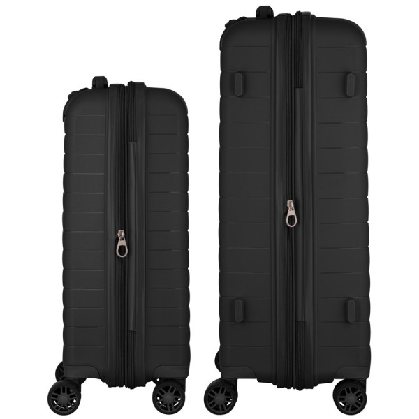 Фото - Чемодан 2E Aero 2 шт. (M+S) Black