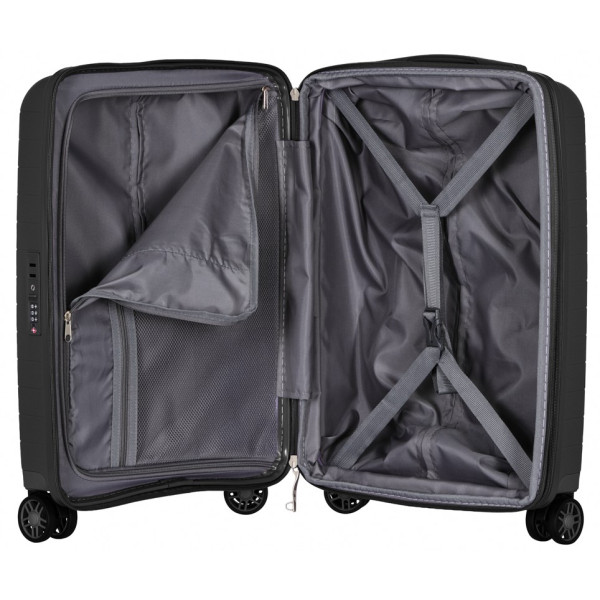 Фото - Чемодан 2E Aero 2 шт. (M+S) Black