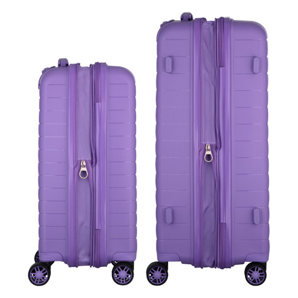 Фото - Чемодан 2E Aero 2 шт. (M+S) лавандовый (2E-SPP-AERO-SET2-LV)