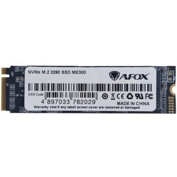 Фото - SSD-накопитель внутренний AFOX ME300 M.2 2280 256GB PCIe NVMe Gen 3x4 3D TLC NAND (ME300-256GN)