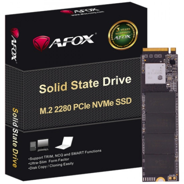 Фото - SSD-накопитель внутренний AFOX ME300 M.2 2280 256GB PCIe NVMe Gen 3x4 3D TLC NAND (ME300-256GN)