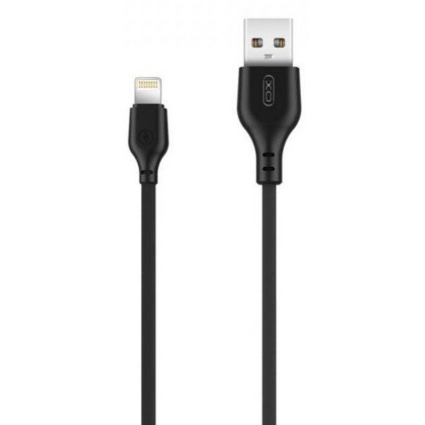 Фото - Кабель синхронизации данных XO Lightning NB36 2.1A/1m Black (NB36-L-1-BK)
