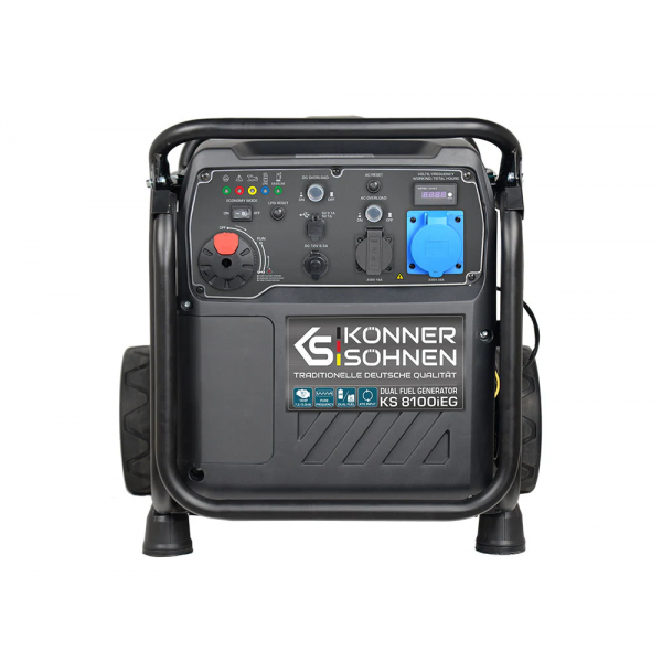 Фото - Генератор бензиновый Konner&Sohnen KS8100IEG