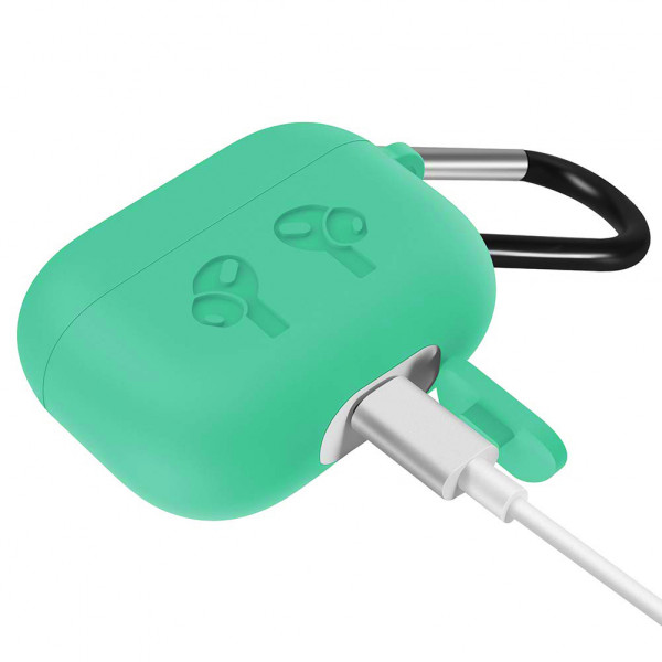 Фото - Чехол для наушников BeCover Silicon Protection for Apple AirPods Pro Green (704498)