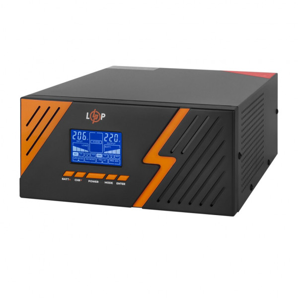 Фото - Источник бесперебойного питания LogicPower LPM-PSW-1500VA 1050 Вт Black (LP22754)