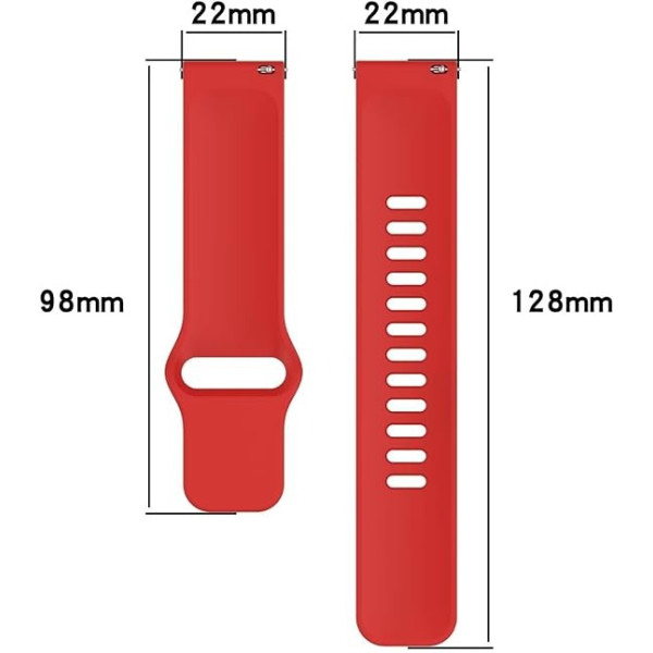 Фото - Ремешок для смарт-часов BeCover for Xiaomi Redmi Watch 5 Active Red (713194)