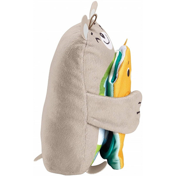 Фото - Книжка-игрушка Fisher-Price Мягкая книжечка Лесные друзья (GJD37)