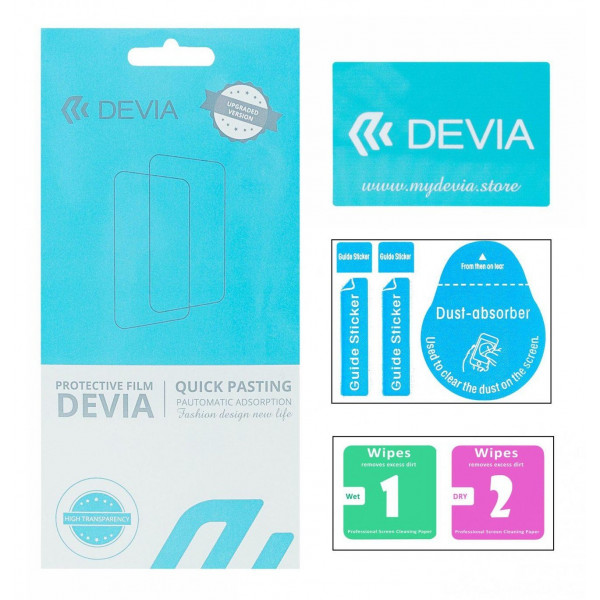 Фото - Защитная пленка для смартфона DEVIA for Nokia 2.4 двустроння (DV-NK-24FB)