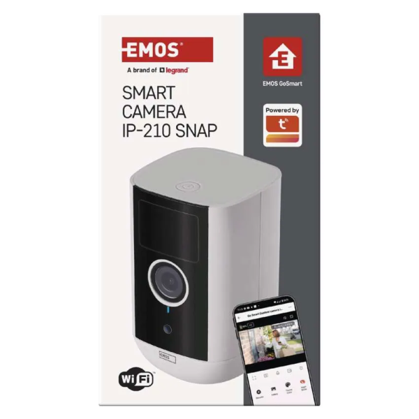 Фото - IP-камера EMOS H4063 Go Smart. Li-ion 9600mAh. наружная.с Wi-Fi.белая