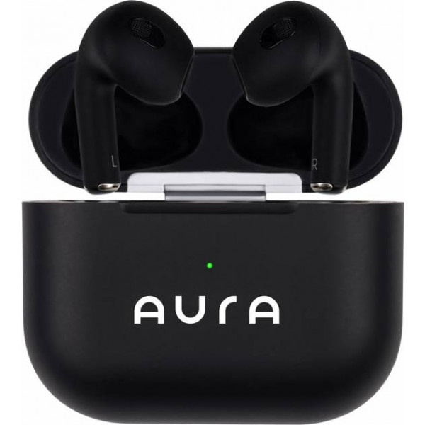 Фото - Наушники вкладыши беспроводные TWS Aura 3 Black (TWSA3B)