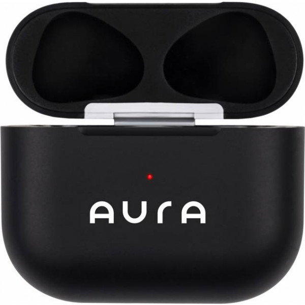 Фото - Наушники вкладыши беспроводные TWS Aura 3 Black (TWSA3B)