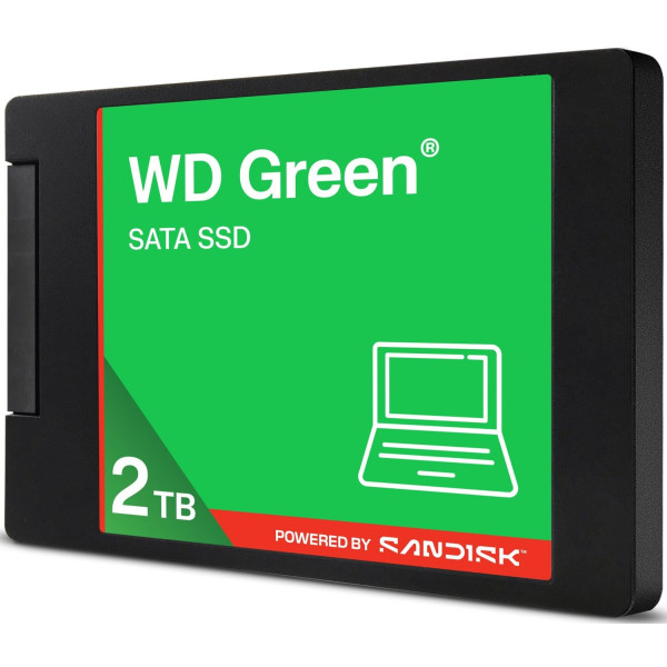 Фото - SSD-накопитель внутренний SanDisk SSD SATA 2.5" 2TB 545MB/S GRN (WDS200T5G0A-00CPT0)