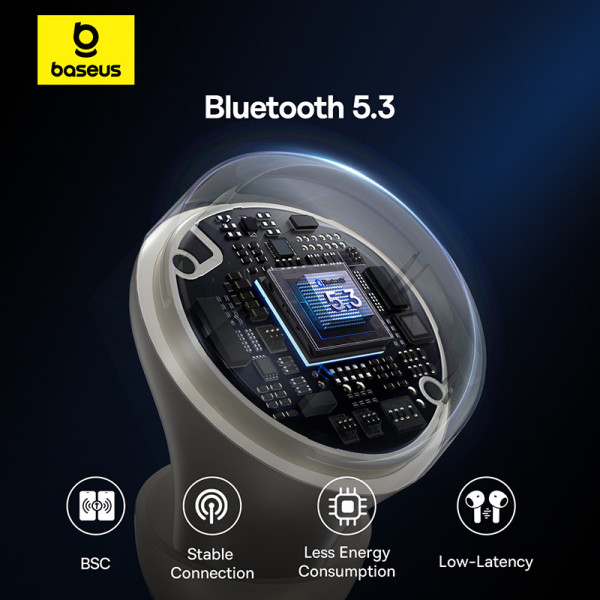 Фото - Наушники вкладыши беспроводные TWS Baseus Bowie E18 True Wireless Earphones  Stellar White (A00023800223-00)