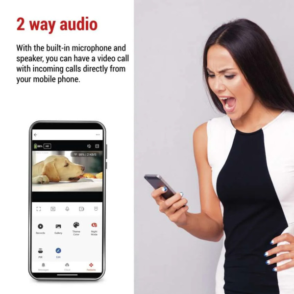 Фото - IP-камера EMOS H4060 Go Smart, с Wi-Fi, 2.4GHz/5GHz