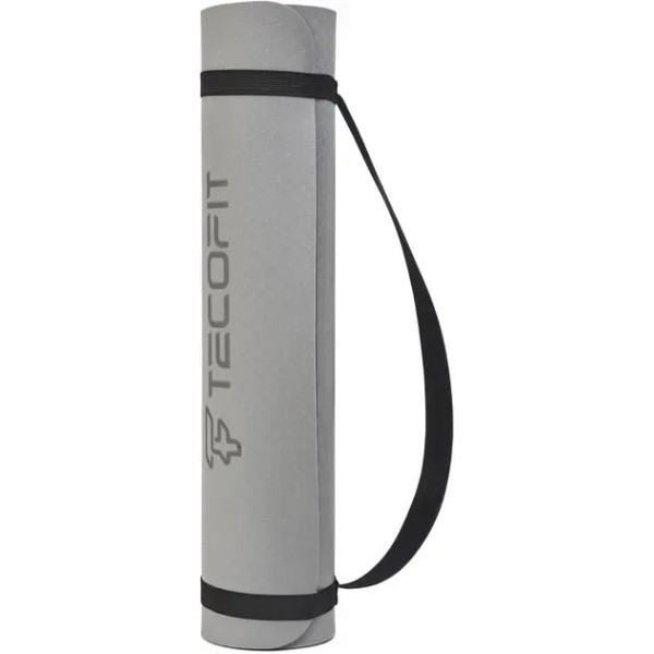 Фото - Коврик для йоги и фитнеса TECOFIT Dual Color TPE Mat 183х61х0.6 см Black/Grey (TOP18013825/1)