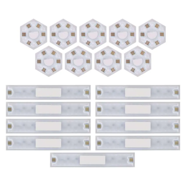 Фото - Светодиодный светильник EMOS ZIW269R LINES 9 частей, черный, 34 Вт, RGBIC, WIFI