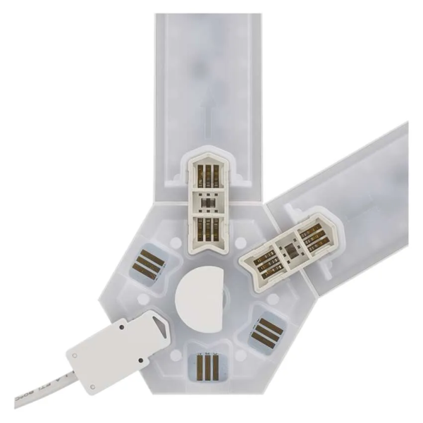 Фото - Светодиодный светильник EMOS ZIW269R LINES 9 частей, черный, 34 Вт, RGBIC, WIFI