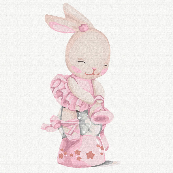 Фото - Картина по номерам Ideyka "Маленькая звездочка" 30х30 см (KHO6027)